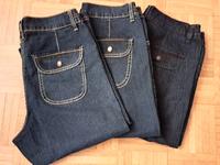 Verkaufe 3  Esmara Damen Jeans Shorts Bermudas dunkle Blautöne Baden-Württemberg - Karlsruhe Vorschau