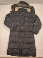 Schicker Timberland Wintermantel Damen 12 (38) blau Fellkapuze Brandenburg - Gosen Vorschau