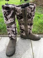Gabor 2in1look Teddyfellfutter Wildleder Stiefel Gr.39 Bayern - Gersthofen Vorschau