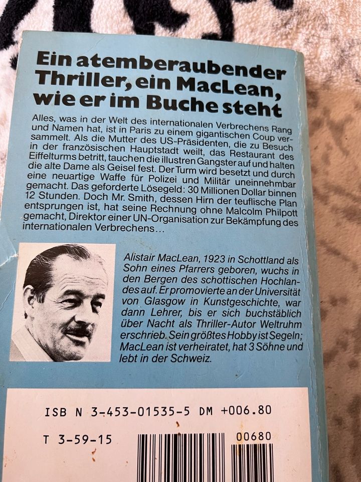 Alistair MacLean Geiseldrama in Paris in Bienenbüttel