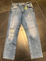 Neue Jeans High Rise Straight Gr 40 Niedersachsen - Emlichheim Vorschau