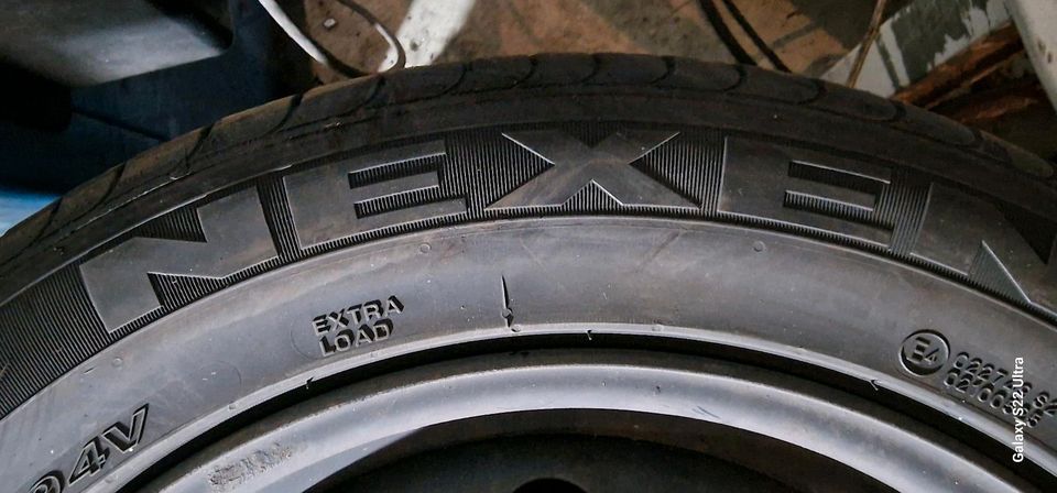 4 Sommerreifen mit  Alufelgen 205/55R16 in Mettmann