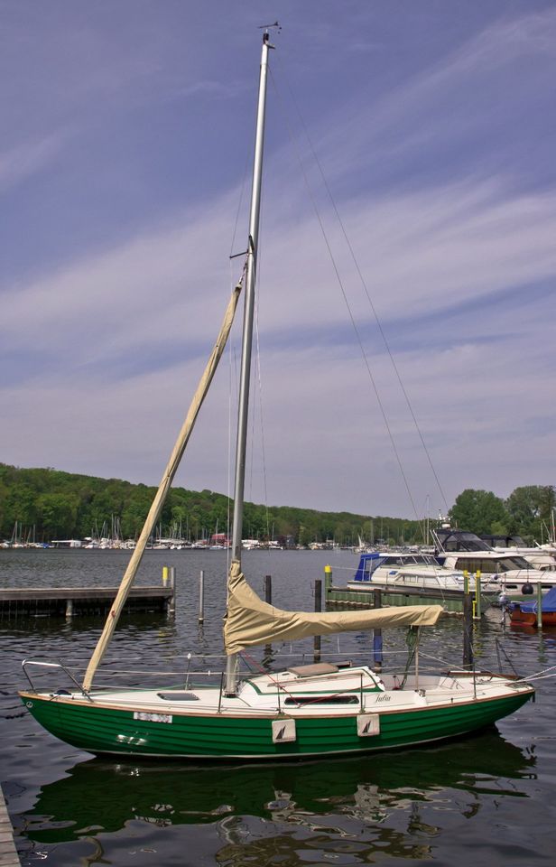 Nordisches Folkeboot GFK Bj.1994, LM, ALU-Mast in Berlin