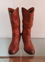 Lederstiefel Tamaris Cognac Gr. 40 Baden-Württemberg - Ettenheim Vorschau