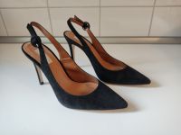 SCHWARZE SLINGPUMPS AUS WILDLEDER IN GR. 38 VON "TOPSHOP" Wandsbek - Gartenstadt Vorschau