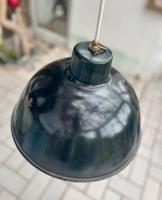 Alte DDR Emaile Lampe LBL inkl. Fassung und Stromkabel Nordrhein-Westfalen - Mönchengladbach Vorschau