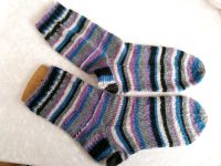Handgestrickte Socken aus Regia Sockenwolle, Gr 40/41 Schleswig-Holstein - Großenwiehe Vorschau