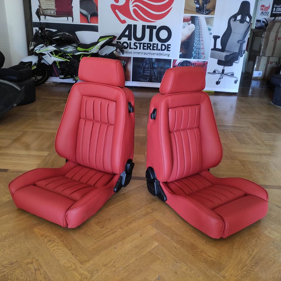 2 Recaro Sitze für Mercedes R107 W116 W126 SL Sportsitze AMG CSE in Göppingen