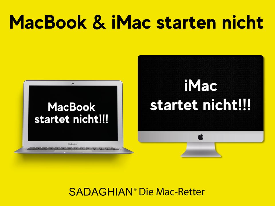 Ihr MacBook oder iMac startet nicht? Wir helfen Ihnen in Hamburg