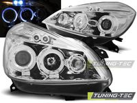 Tuning-Tec LED Angel Eyes Scheinwerfer für Renault Clio 3 05-09 c Nordrhein-Westfalen - Viersen Vorschau