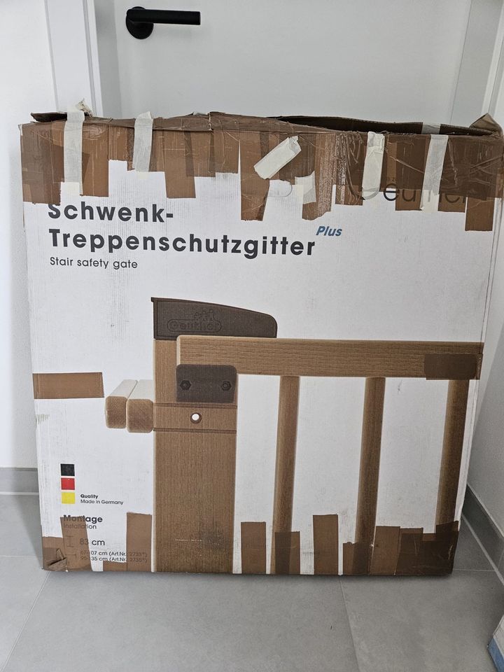 Geuther Schwenk-Treppenschutzgitter Plus 2733+ in Fronreute