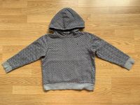 Esprit Hoodie Kapuzenpullover grau schwarzes Muster 128 134 Niedersachsen - Hattorf am Harz Vorschau