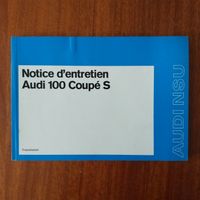 Betriebsanleitung Audi 100 Coupé S französisch Leipzig - Leipzig, Zentrum Vorschau