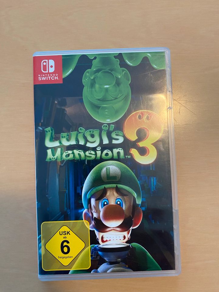 Luigi‘s mansion 3 Nintendo Switch wie neu in Coesfeld