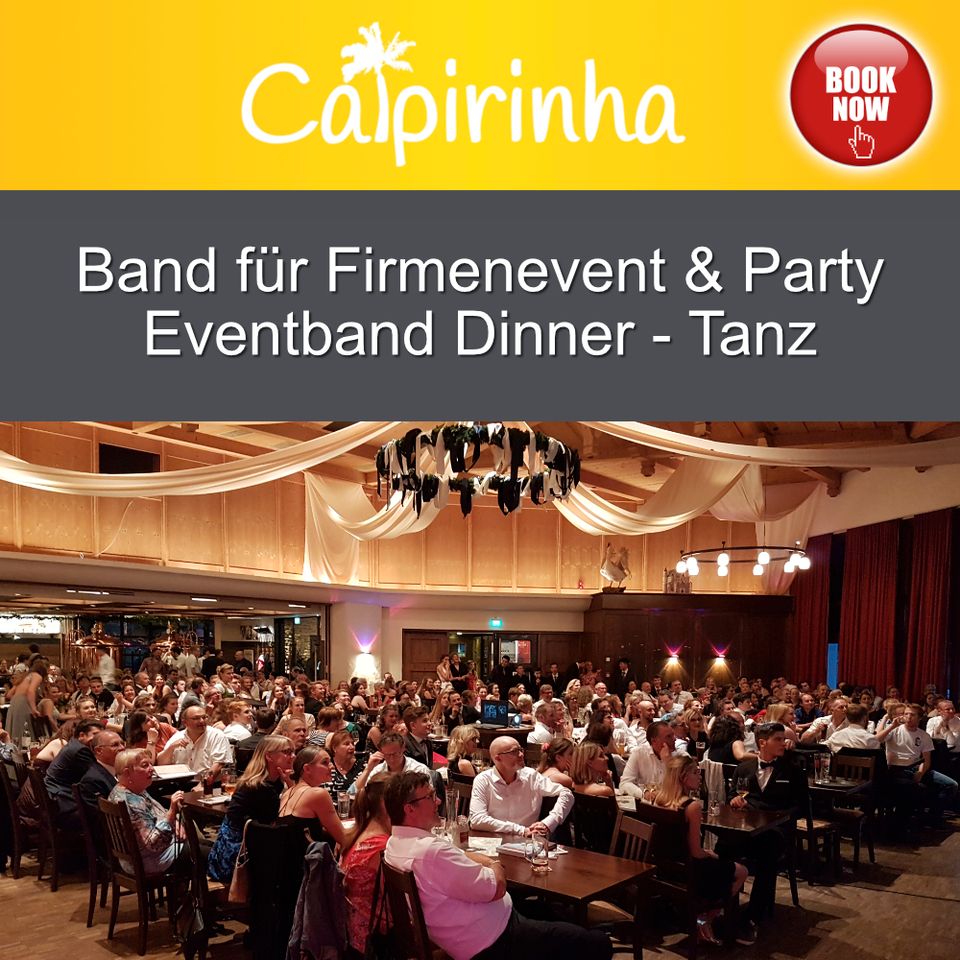 Eventband, Band für Firmenevent, Partyband zu Event, Tanzmusik Live, verschiedene Besetzungen von Duo bis Quintett, breites Programm für alle Altersgruppen in Utting