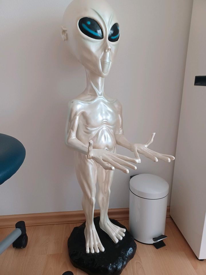 Seltene Große Alien Dekofigur-Butler in Zirndorf