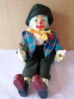 Clown Puppe mit Porzellankopf, Füße. Retro 80er Jahre Bayern - Bernried Niederbay Vorschau