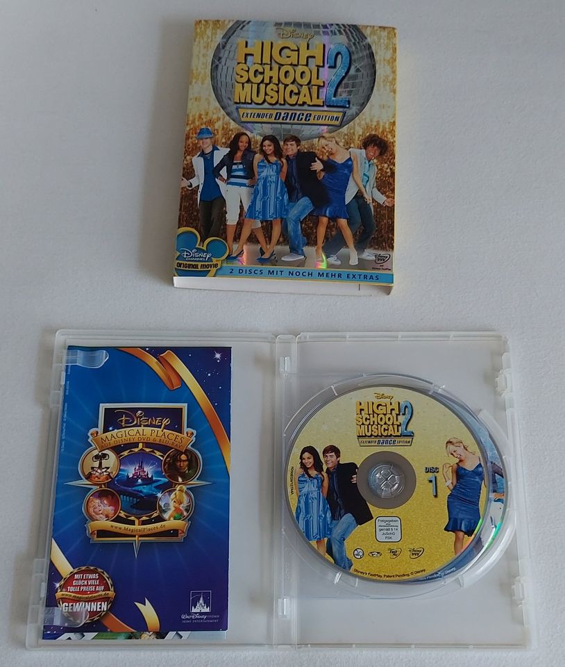 WALT DISNEY ✮ DVD ✮ High School Musical 1 + 2 ✮ Zac Efron + Vanes in Quickborn