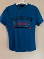 Dsquared2 T-Shirt blau mit Print S Hessen - Nüsttal Vorschau