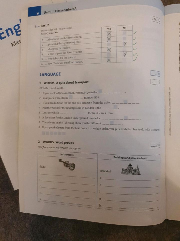 English G 21 Klassenarbeitstrainer mit CD in Wathlingen