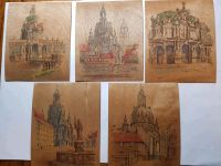 5 Holzdruck koloriert, Dresden, DDR München - Schwabing-Freimann Vorschau