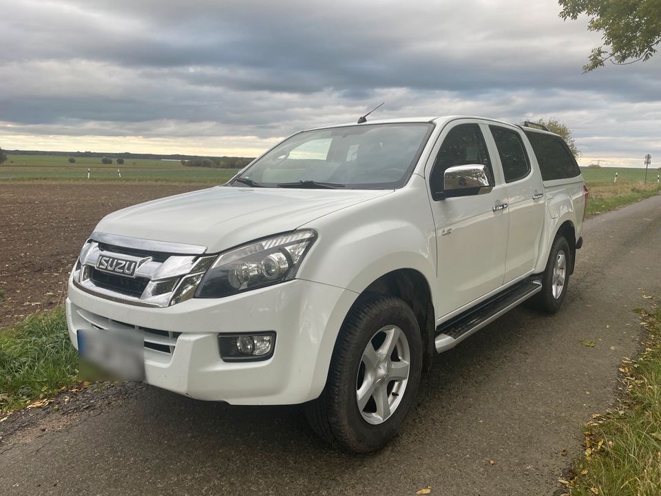 Isuzu D-Max LS 2,5 4x4 Double Cab Leder AHK 3,5t in Ebersbach bei Großenhain