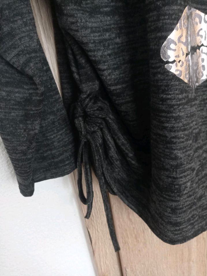 Ital. Mode Shirt Pulli Einheitsgröße m-xl in Bischofsgrün