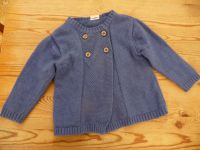 schöne Strickjacke blau Baumwolle Schurwolle Alana Gr.74 Nordrhein-Westfalen - Horn-Bad Meinberg Vorschau