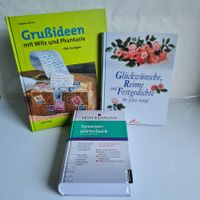 3 Bücher -Grußideen, Glückwünsche, Reime, Synonymwörterbuch Hannover - Südstadt-Bult Vorschau