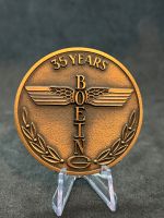 USA Boeing 35 Jahre Jubiläum gedenk Medaille Bayern - Neufraunhofen Vorschau