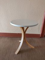 Beistelltisch/ Sofatisch/ kleiner, runder Tisch, weiß, Holzbeine Kiel - Ravensberg-Brunswik-Düsternbrook Vorschau