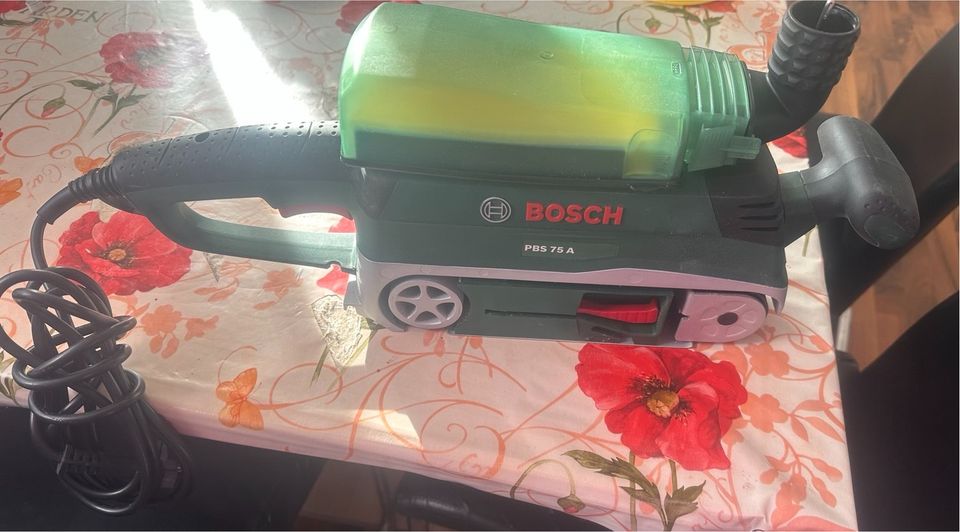 Bosch  Bandschleifer  PBS75 E  710 W mit OVP in Hof (Saale)