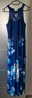 Schönes Sommerkleid in blau mit Spitzeneinsatz Bayern - Redwitz a d Rodach Vorschau