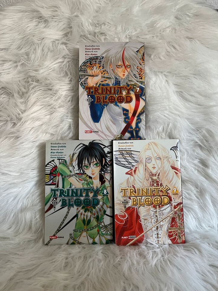 Trinity Blood Manga Action 1-9 in Apolda