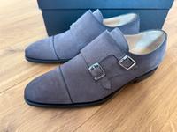 Ludwig Görtz Double Monk Wildleder Schuhe | Gr. 42 | NEU | OVP Hessen - Eltville Vorschau