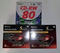 DVD-RW 10Stück /CD-RW 5Stück Hessen - Gründau Vorschau