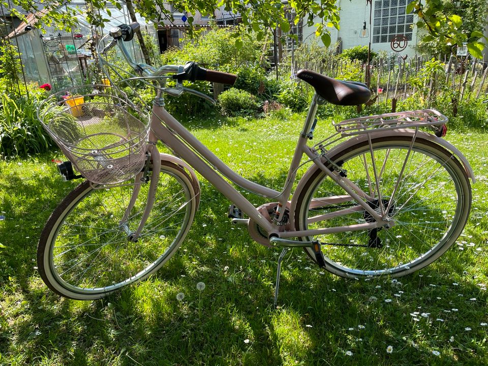 Trekkingbike New Boulevard Woman 28, 6 Gang, Rosa, Neu in Nüdlingen