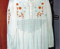 Wunderschöne Folklore-Bluse von Gudrun Sjöden, Baumwolle Bayern - Hof (Saale) Vorschau