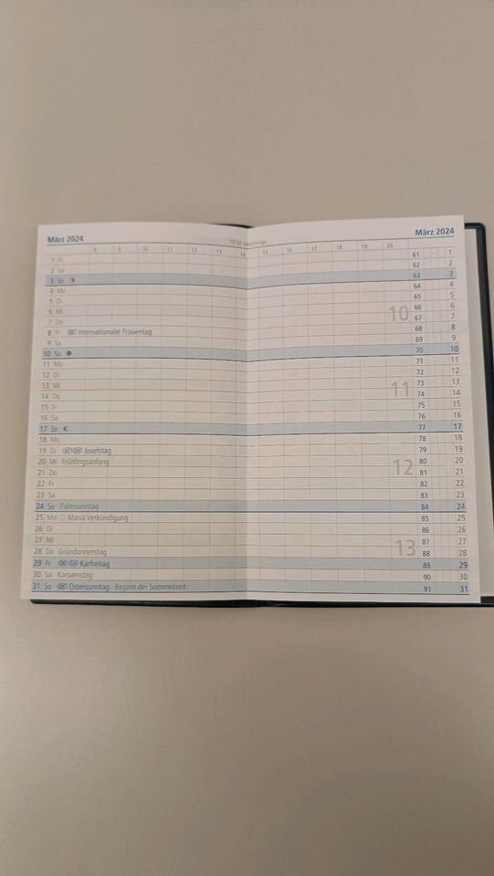 Taschenkalender 2024 Neu in Gelsenkirchen