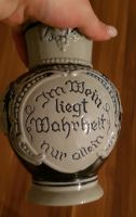 Im Wein liegt Wahrheit nur allein Krug Vase Keramik Wuppertal - Oberbarmen Vorschau
