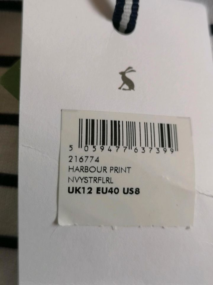 Joules Longsleeves Harbour Print Größe 40 Neu mit Etikett in Donaueschingen