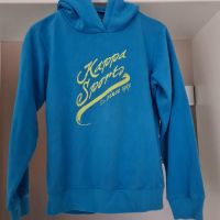 ⭐️KAPPA HOODIE BLAU LOGOPRINT Gr. 152 UNISEX GUTER ZUSTAND⭐️ Sachsen-Anhalt - Starsiedel Vorschau