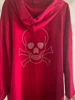 Hoodie Cardigan mit Scrull NEU Etikett beere weinrot Italy Kapuze Lindenthal - Köln Lövenich Vorschau