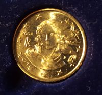 Italien 2004 - 10 Cent Kursmünze, unzirkuliert Niedersachsen - Leiferde Vorschau