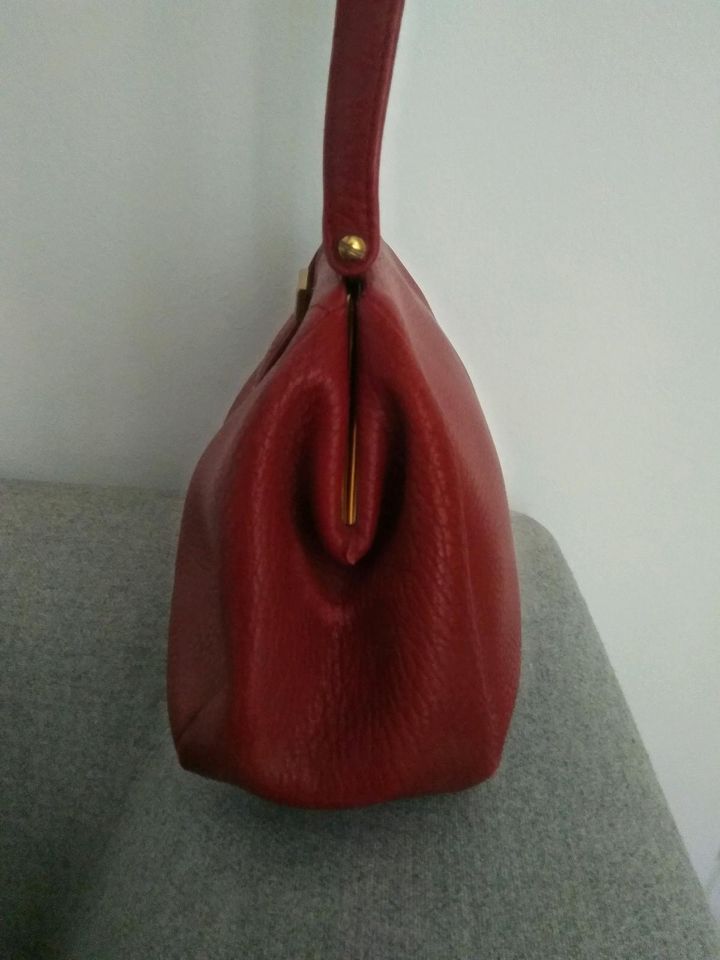 Vintage Tasche von Goldpfeil / Goldpfeiltasche Leder in Saarbrücken