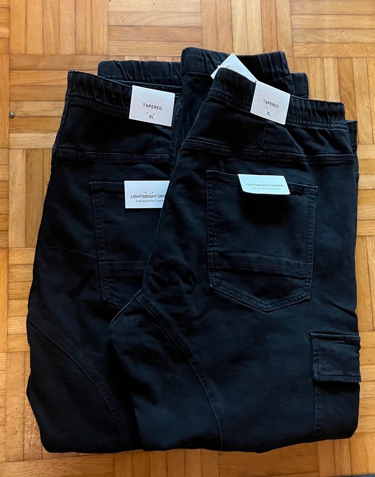 Hose Jeans im Cargo Style in XL schwarz Neu in Haltern am See