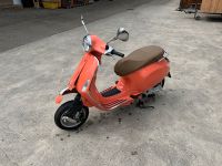 Vespa Primavera 50 4t mit Front-Beschädigung Bayern - Warngau Vorschau