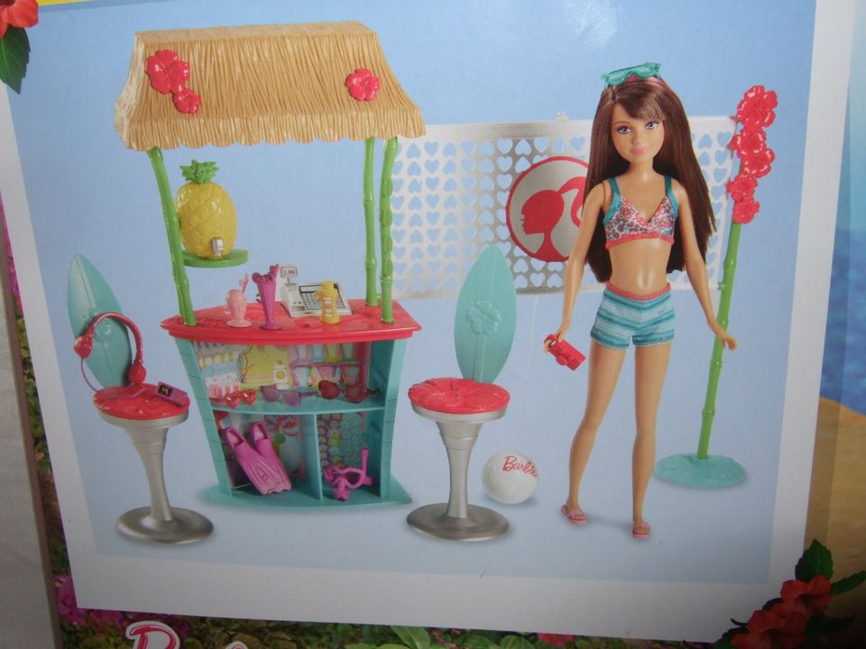 Barbie:         „Snack Bar mit Tiki Hut-Barbie“  –    NEU/OVP !!! in Pohlheim