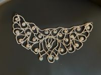 Halskette Strass Schmuck Hochzeit Feier Frauen Kette Blickfang Nordrhein-Westfalen - Gladbeck Vorschau