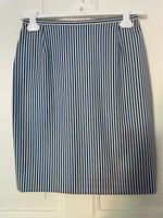 Joop! Vintage Stiftrock royalblau/weiß gestreift Gr.40 wie neu Hessen - Limburg Vorschau